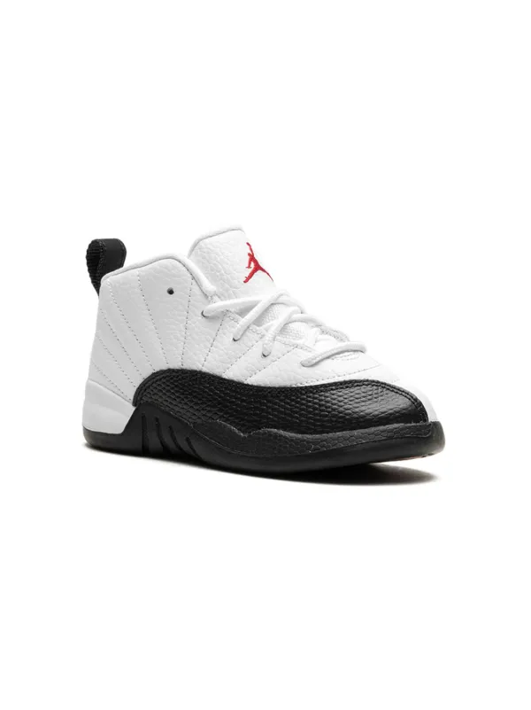 Jordan Kids Air Jordan 12 Red Taxi Sneakers White FARFETCH BH