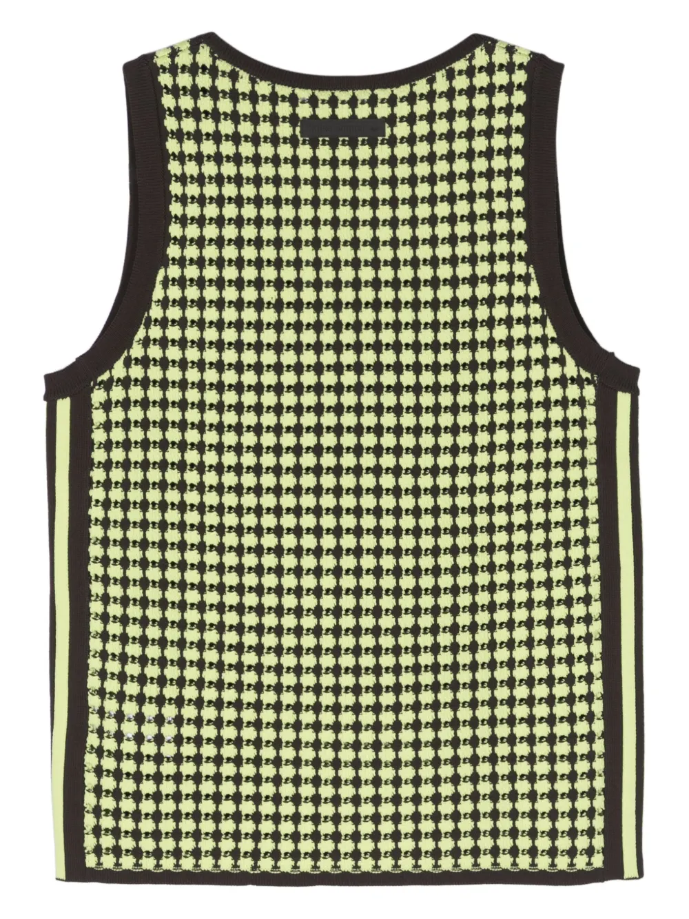 adidas x Wales Bonner gehaakte tanktop Groen