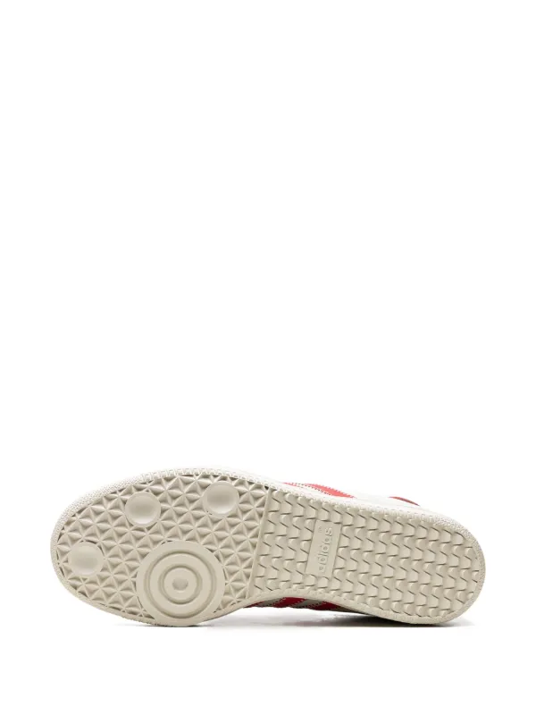 Adidas x Pharrell Williams Samba "Glory Red" Sneakers | Neutrals | FARFETCH