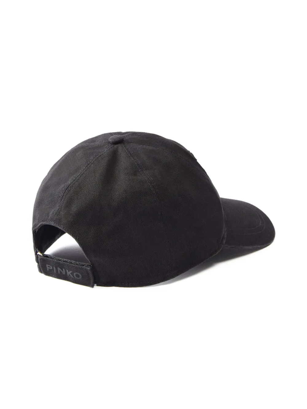 PINKO Pet met geborduurd logo - Zwart