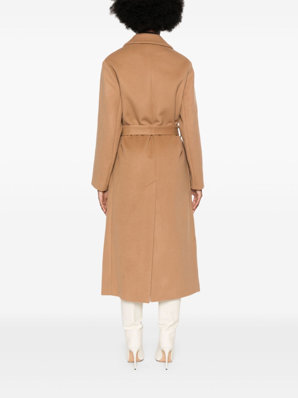 Shop Pinko Campana Coat In Brown