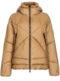 PINKO quilted hooded jacket - Brown
