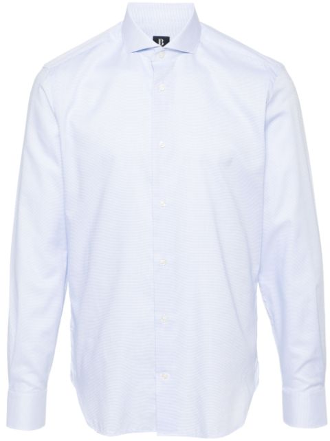 Boggi Milano cutaway-collar cotton shirt Men