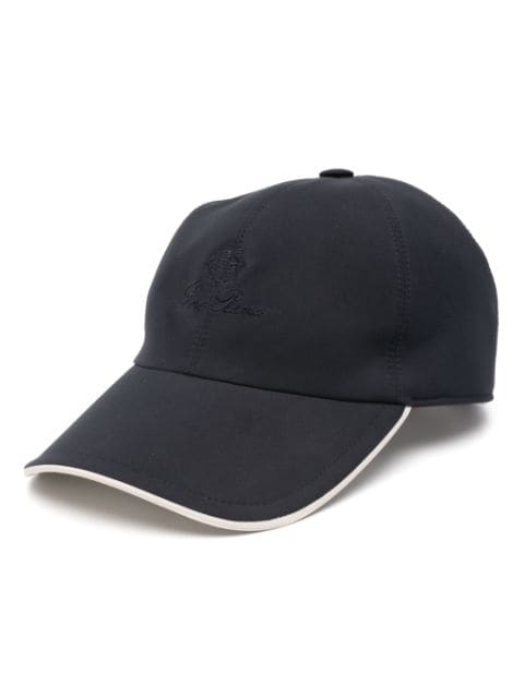 Loro Piana embroidered-logo baseball cap 