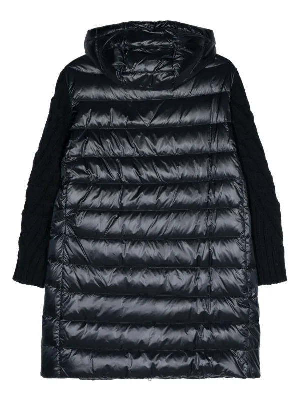 Herno パデッドコート | ブルー | FARFETCH JP