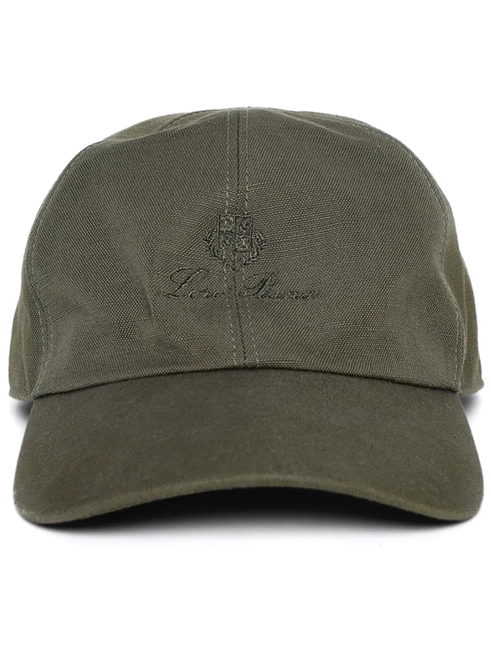 Loro Piana logo-embroidered baseball cap | Green | Image 1