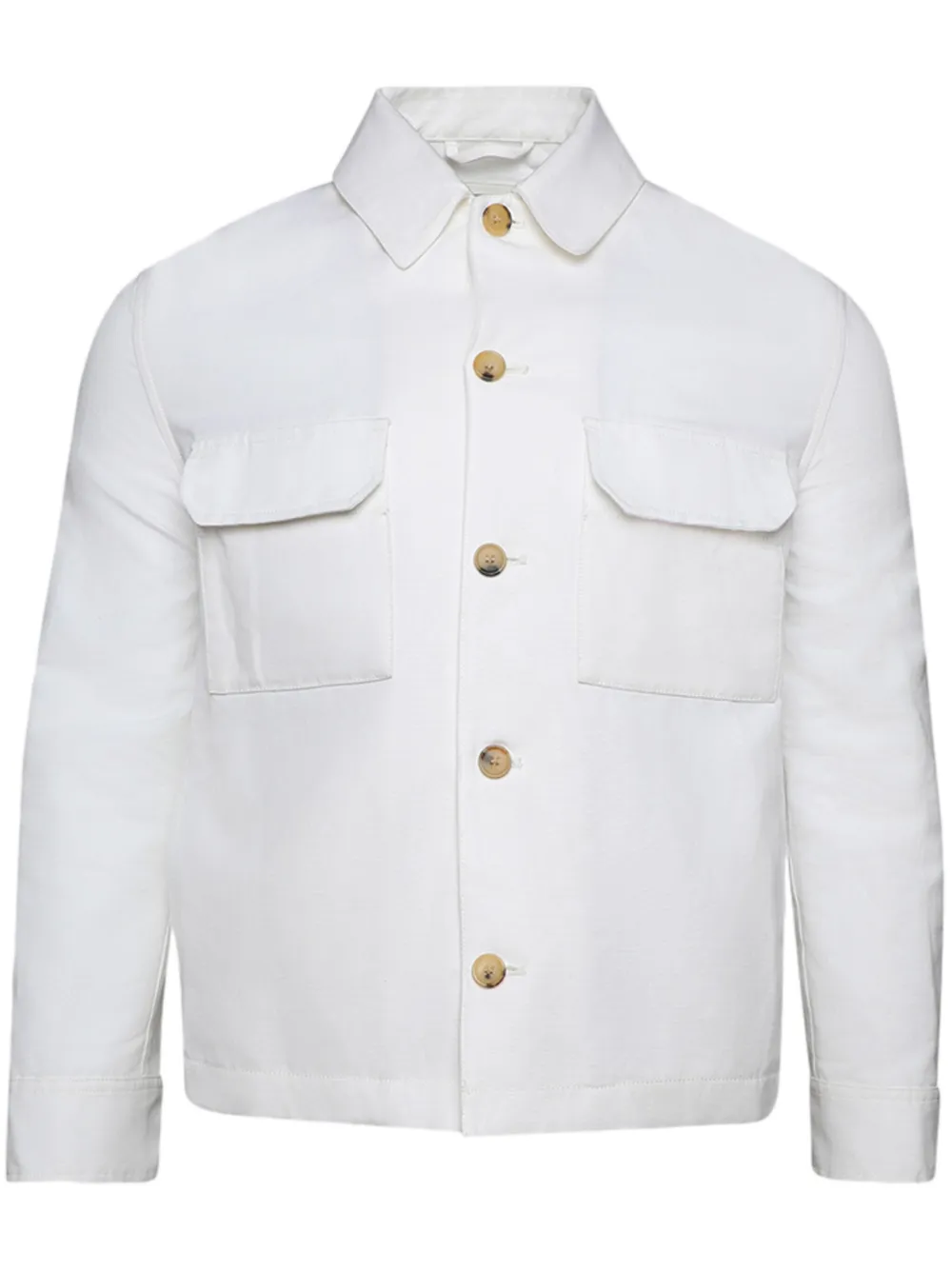 Loro Piana sobrecamisa Daito | blanco | Image 1