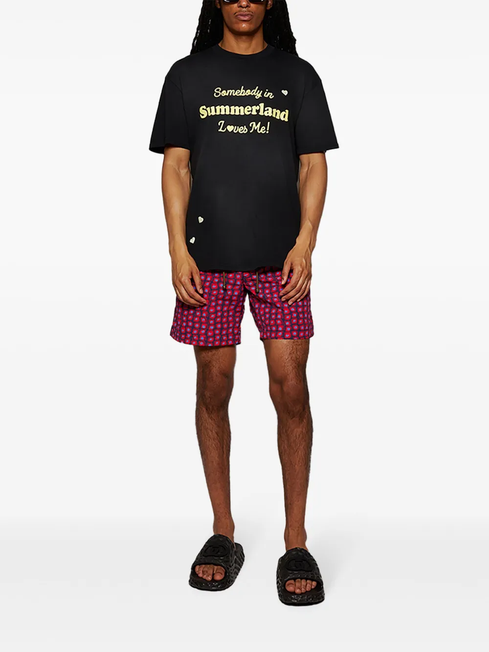 Nahmias Loves Me T-shirt - Zwart