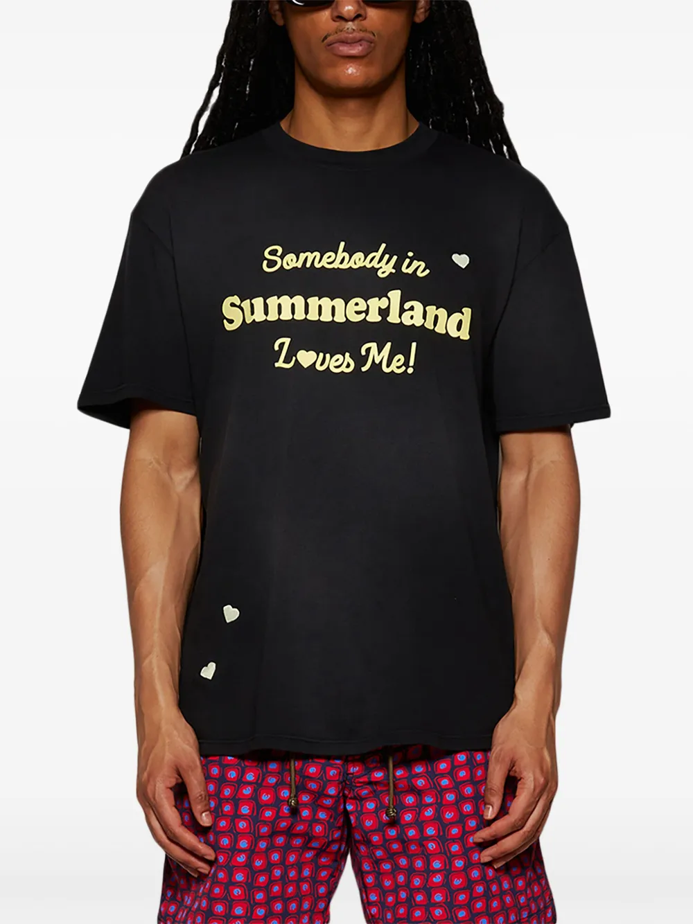 Nahmias Loves Me T-shirt In Black