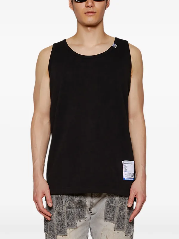 Maison MIHARA YASUHIRO タンクトップ Maison MIHARA YASUHIRO タンクトップ | ブラック | FARFETCH JP