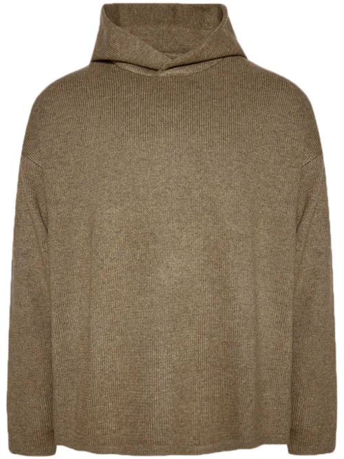 Hoodie en maille à patch logo - FEAR OF GOD ESSENTIALS - Modalova