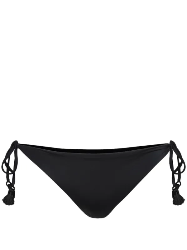 Johanna Ortiz Sheshea Tassel Bikini Bottom in Black