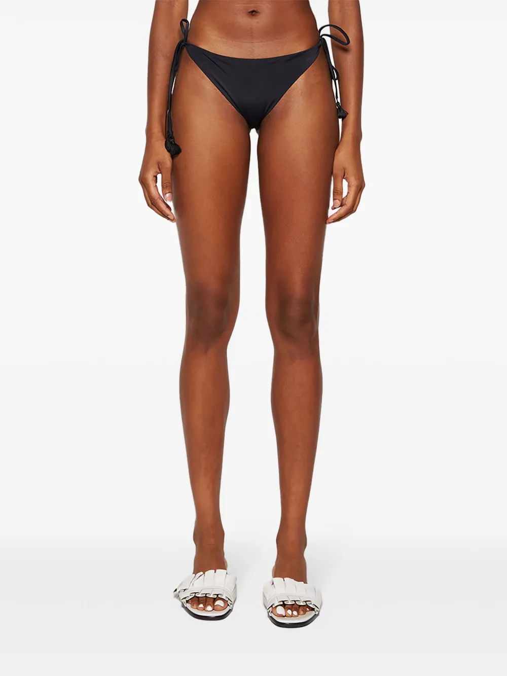 Johanna Ortiz Sheshea bikinislip met kwastje Zwart