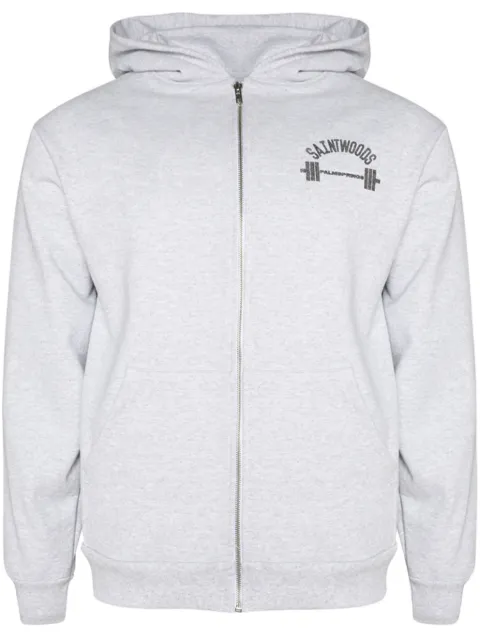 Saintwoods logo-print cotton hoodie