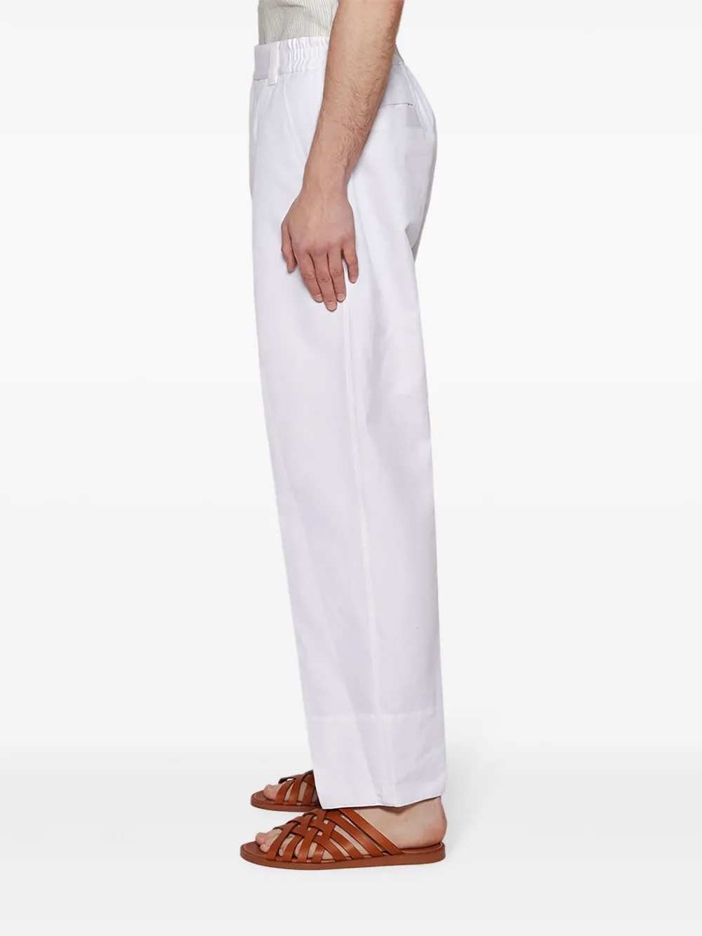 Loro Piana Reinga straight broek Wit