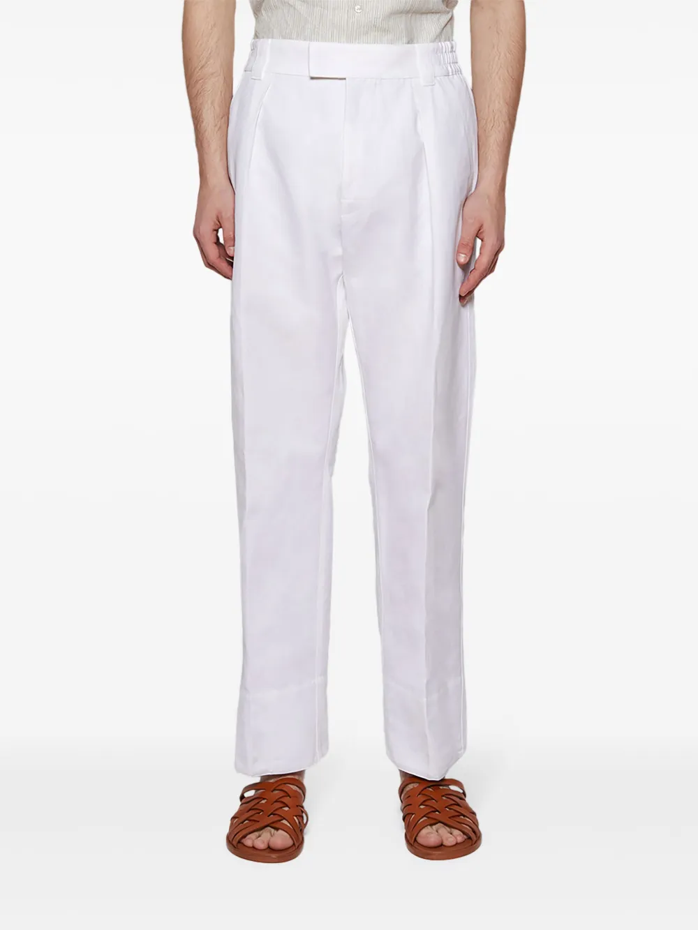 Loro Piana Reinga straight broek Wit