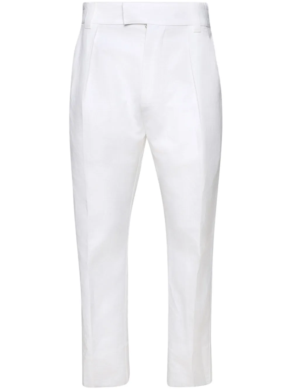 Loro Piana pantalon Reinga à coupe droite | blanc | Image 1