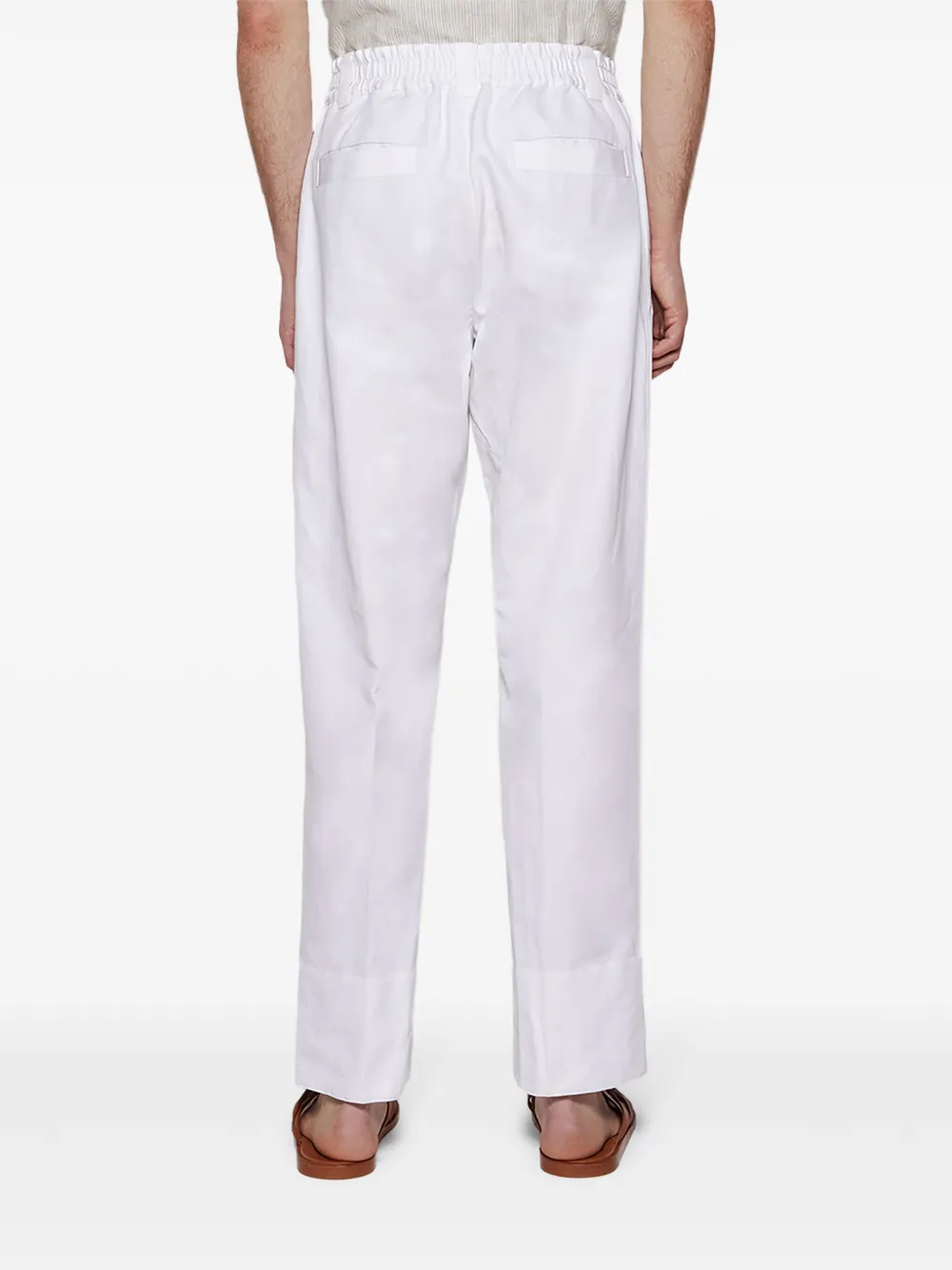 Loro Piana Reinga straight broek Wit