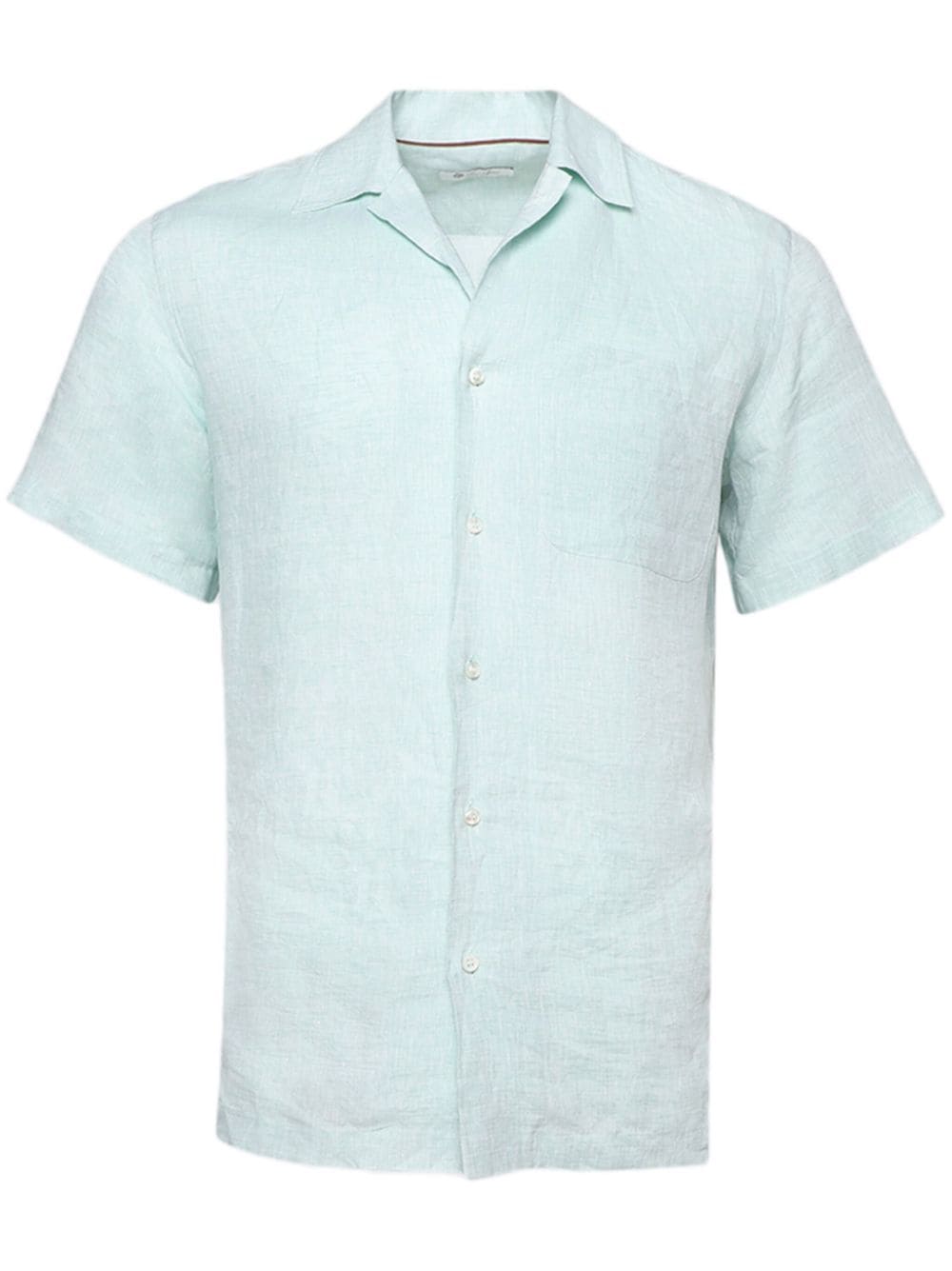 Loro Piana Camicia Tindaro semi trasparente - Blu