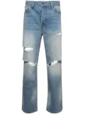 Nahmias ripped stonewashed jeans - Blue