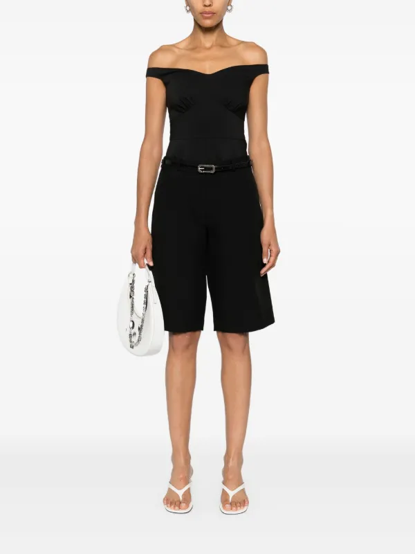 ショートパンツ COPERNI Women Shorts  Burmudas COPP131F3004BLK Black Coperni Tailored Bermuda Shorts | Black | FARFETCH