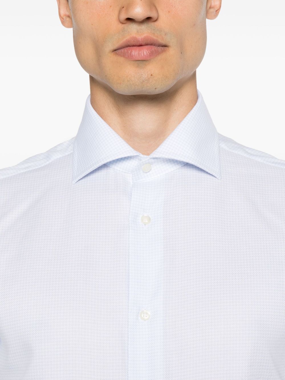 Boggi Milano checked cotton shirt Men