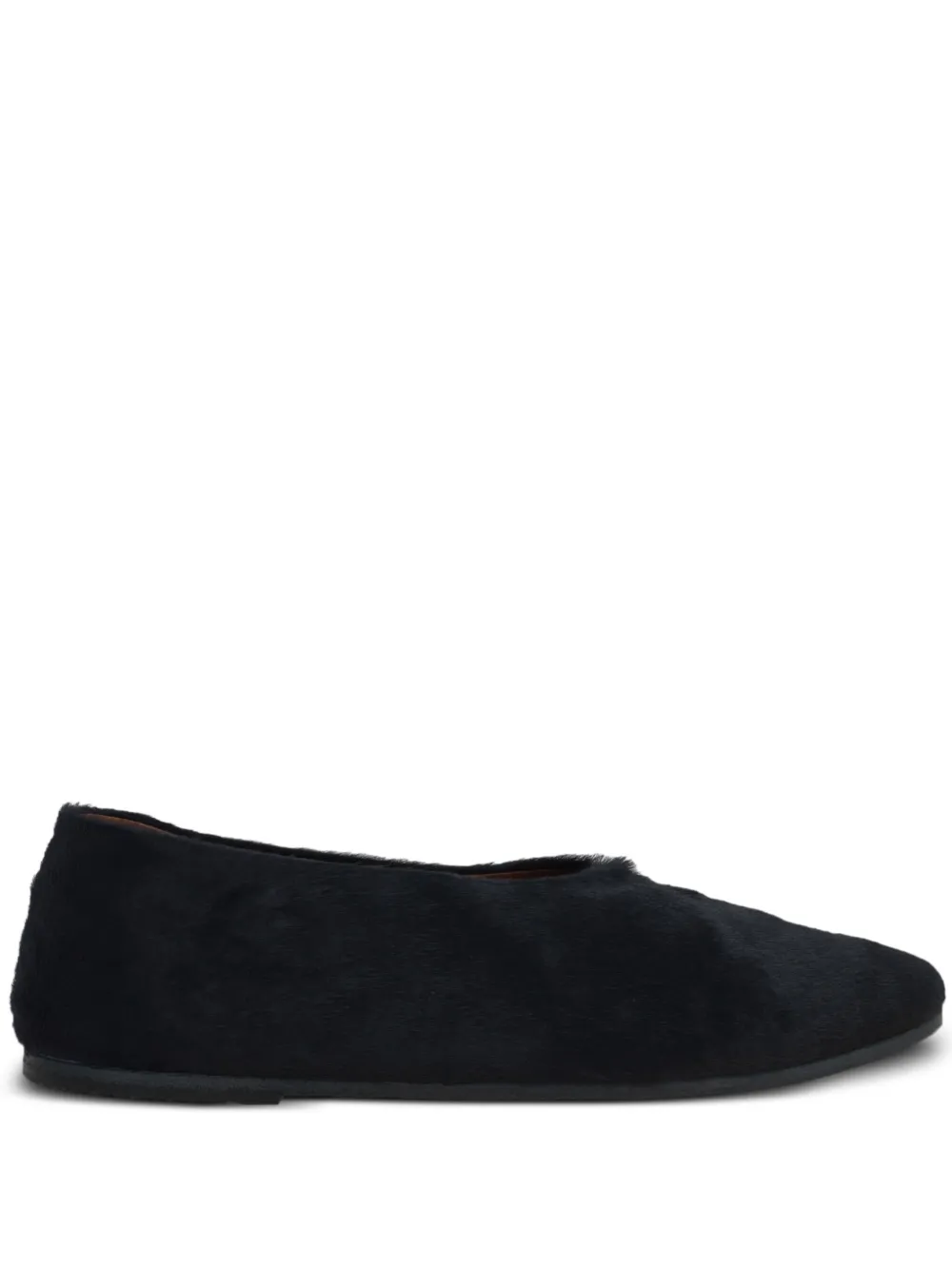 Marsèll Coltellaccio Round-toe Ballerina Flats In Blue