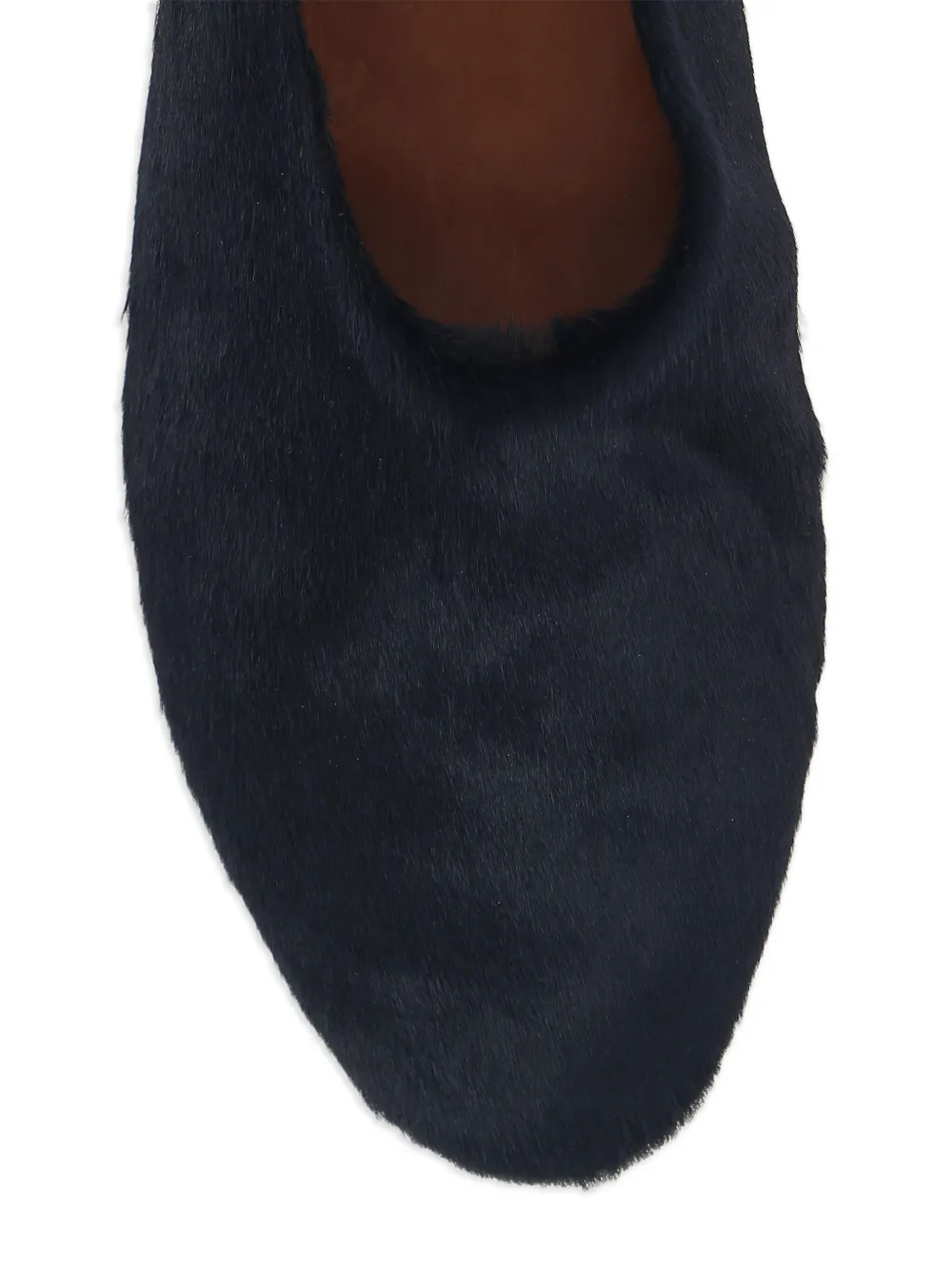Marsèll Coltellaccio Round-toe Ballerina Flats In Blue