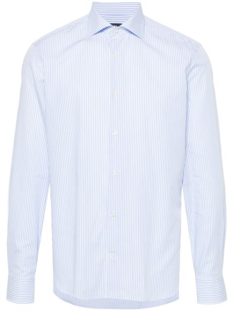 Boggi Milano striped cotton shirt Men