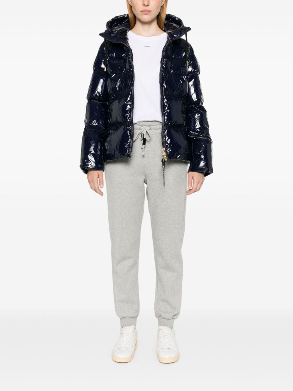 PINKO Eleodoro padded jacket - Blauw