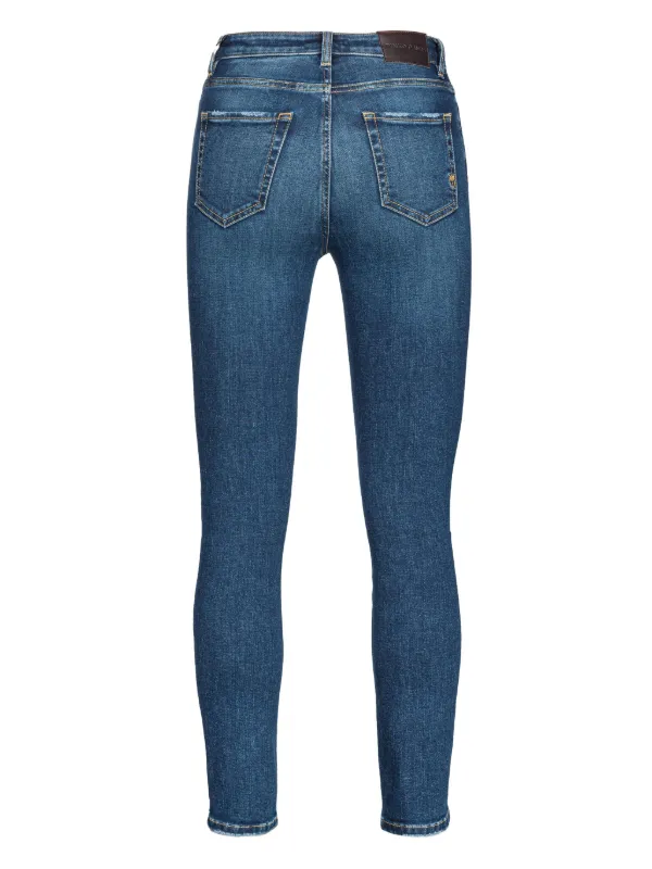 パンツ PINKO Women Straight Pants 103235 A213E28 Blue PINKO Women Pants side Stripe Straight Leg Tuxedo Pants Sz 8