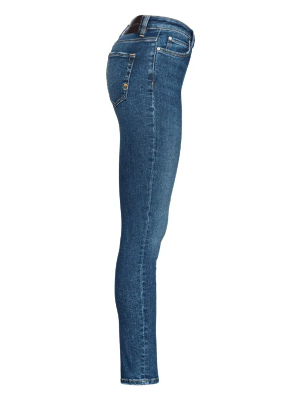 PINKO Sabrina cotton-blend Jeans | Blue | FARFETCH