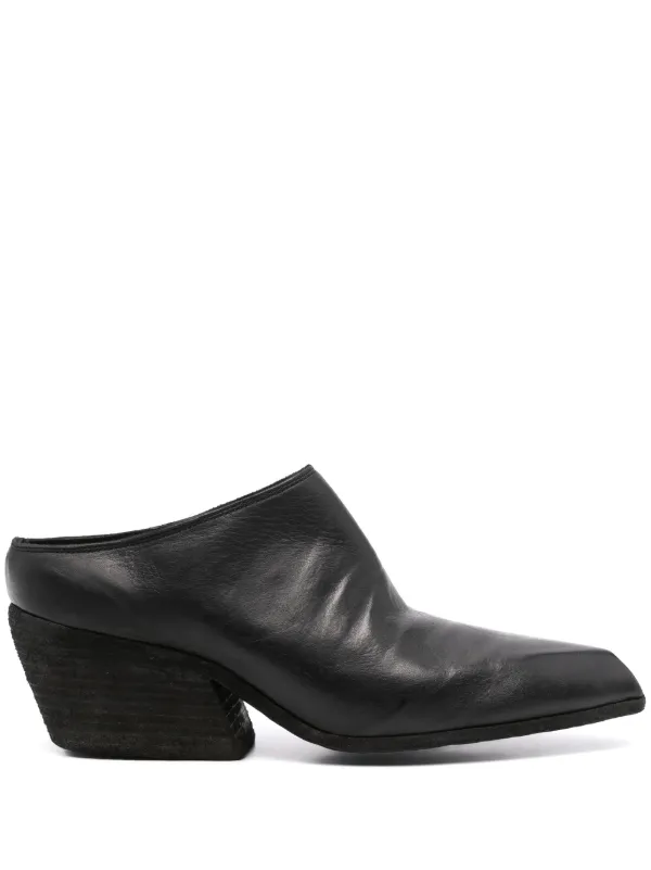 Guidi レザースリッポン | ブラック | FARFETCH JP