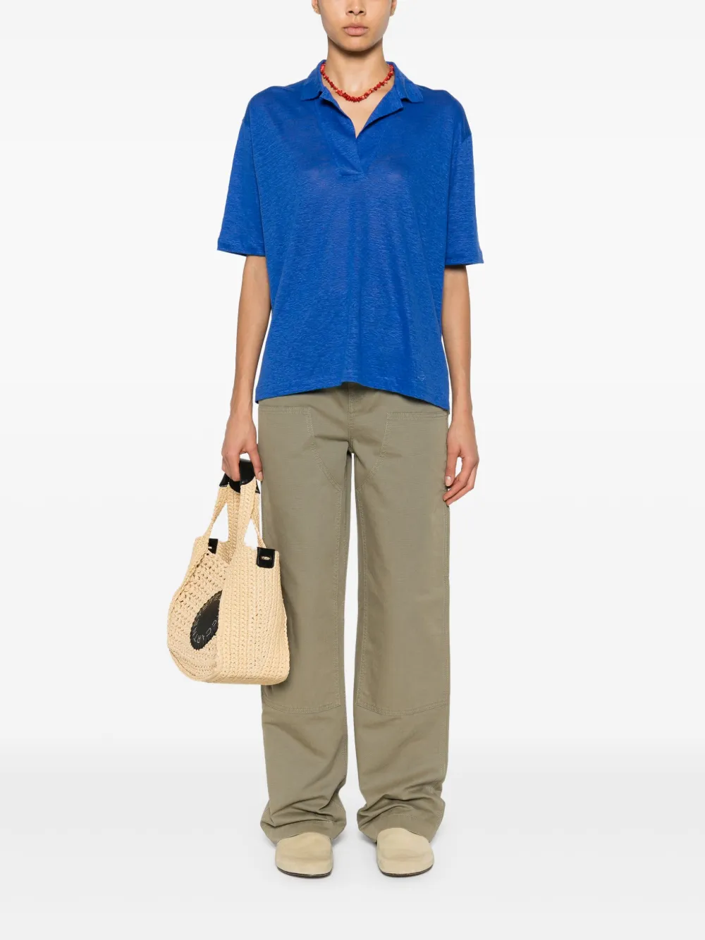 Loro Piana Gargano polotop - Blauw