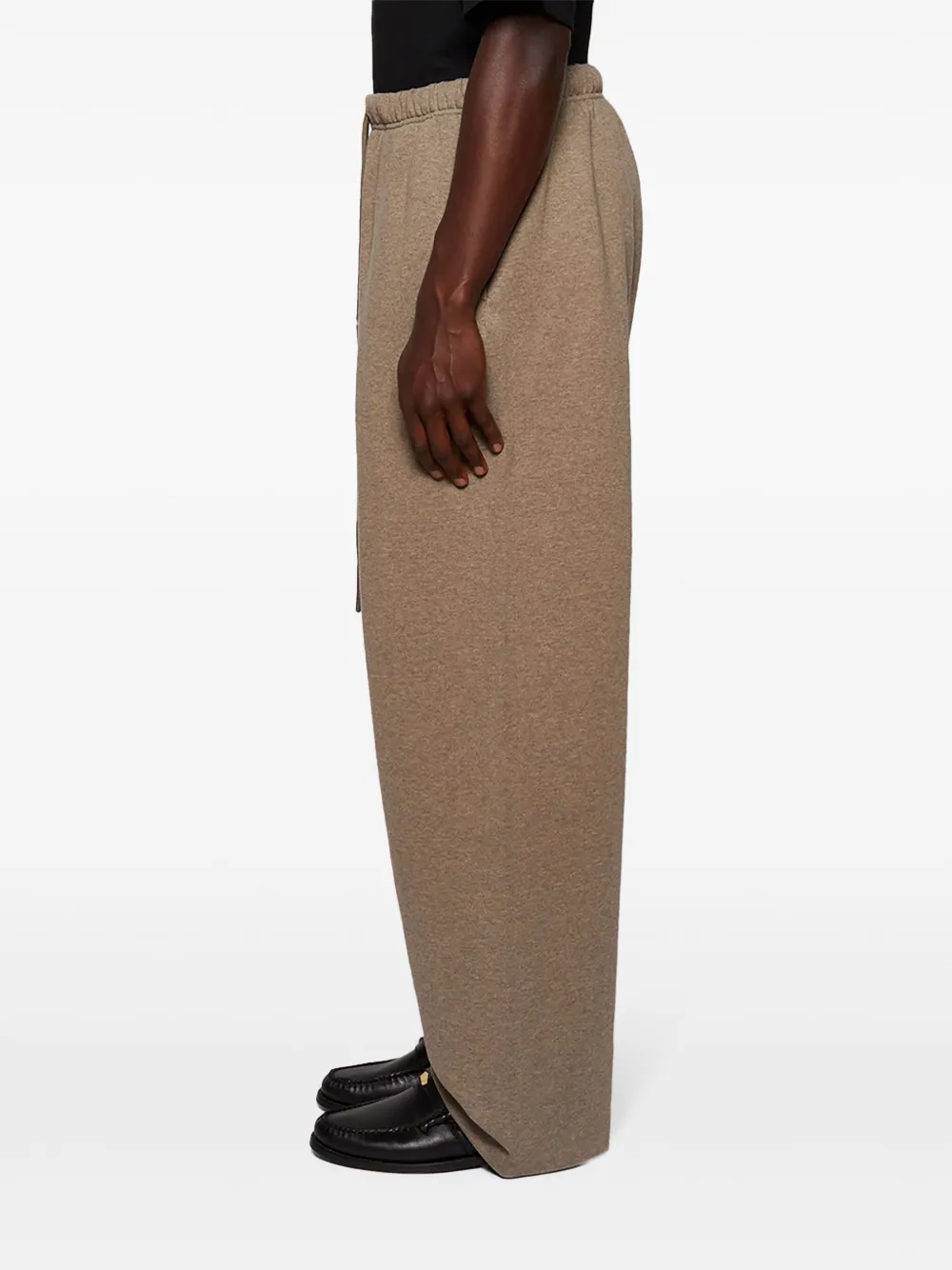 Essentials Logo-patch Track Pants In Grey