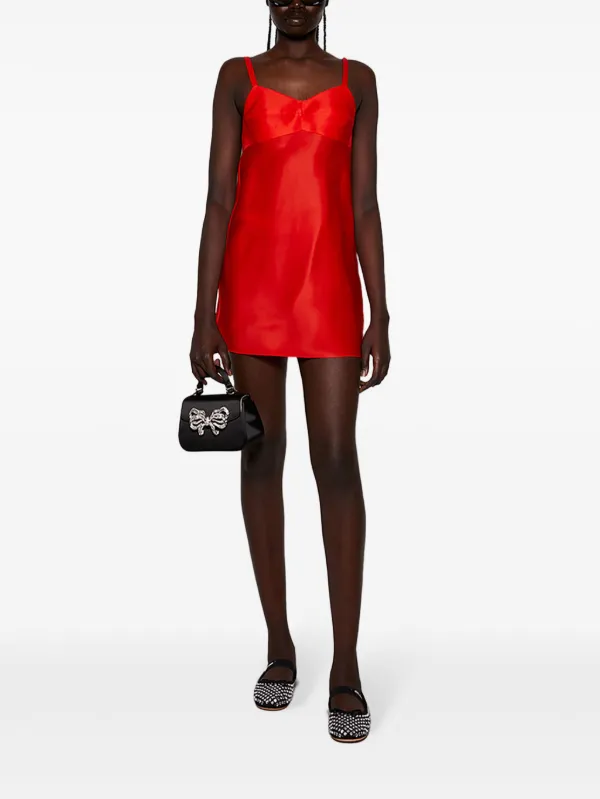 Judith Leiber リボンディテール ハンドバッグ | ブラック | FARFETCH JP