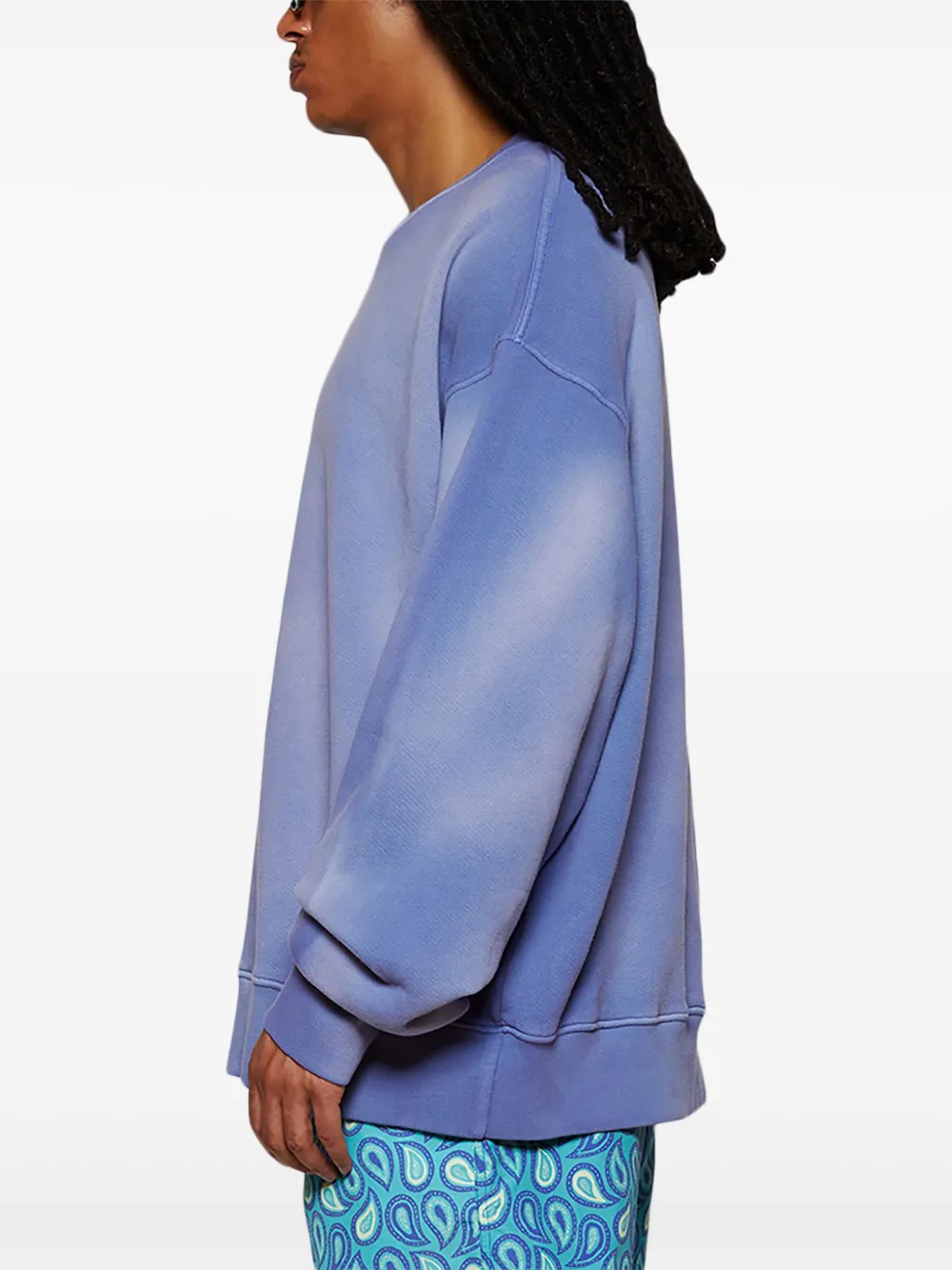 Nahmias Sweater met ronde hals Blauw