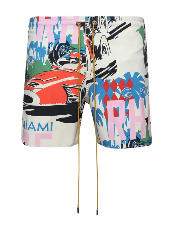 RHUDE Grand Prix トランクス水着 - Farfetch