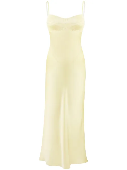 Anna October robe Waterlily - Jaune - Anna October - Modalova