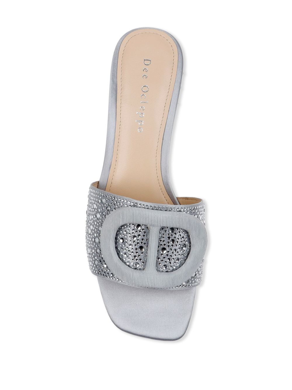 Dee Ocleppo 38mm Dizzy II mules Silver