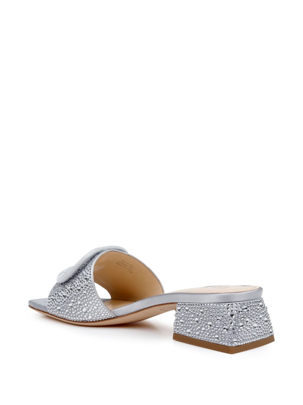 Dee Ocleppo 38mm Dizzy II mules Silver