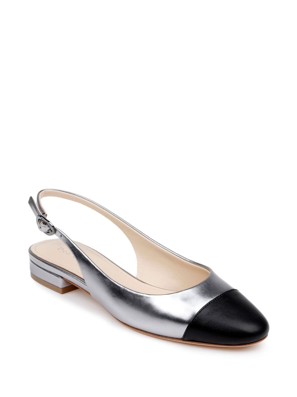 Shop Dee Ocleppo Mumbai Ballerina Shoes In Silver