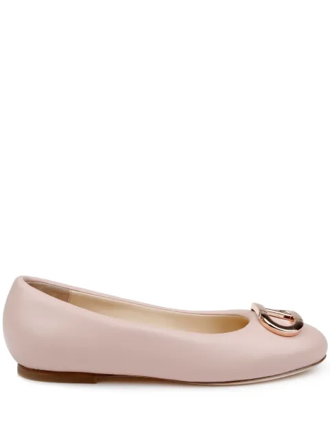 Dee Ocleppo Prague leather baillerina shoes