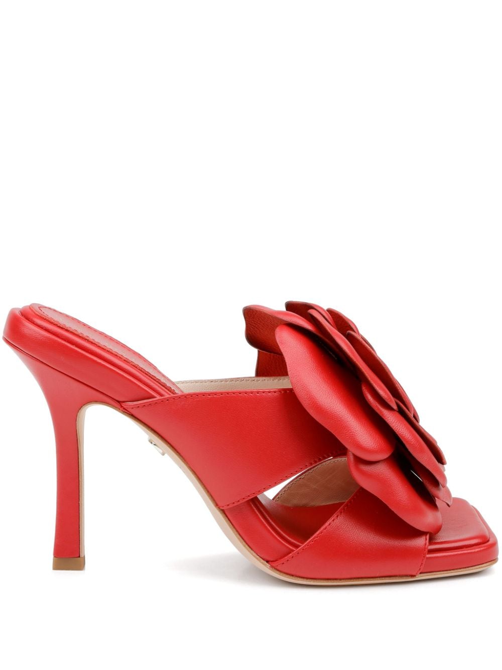 Dee Ocleppo 90mm Kingston mules - Rot