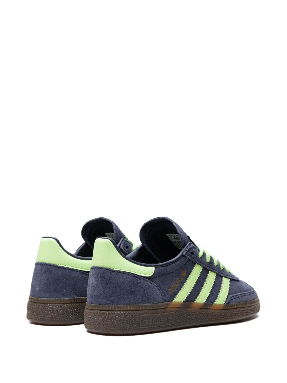 adidas Handball Spezial "Green Spark" sneakers Blauw