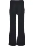 Rosetta Getty cropped flared trousers - Black