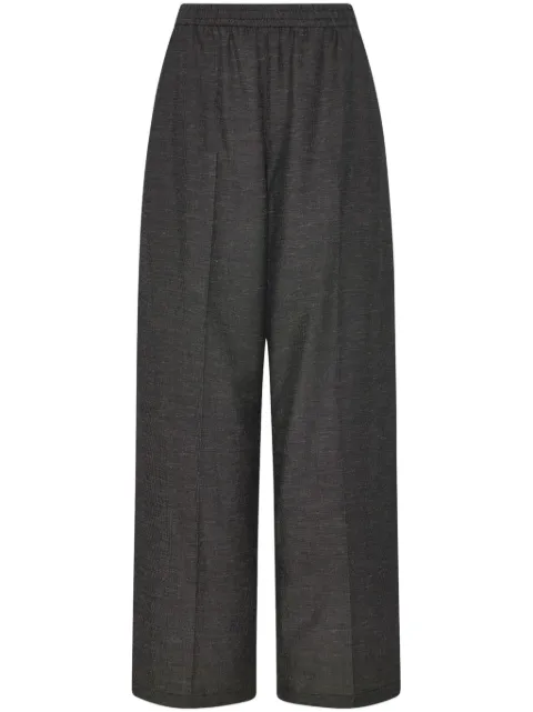 Rosetta Getty pantalones anchos con pretina elástica