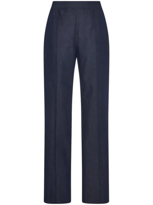 Pantalon court à coupe droite - Rosetta Getty - Modalova