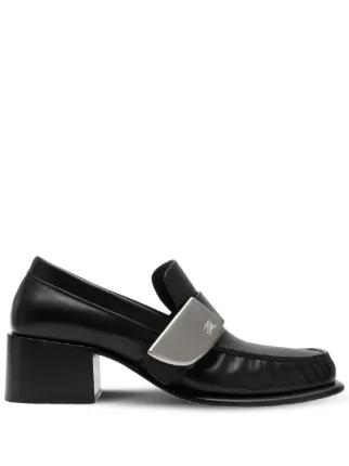 Burberry London Shield レザーローファー | ブラック | FARFETCH JP