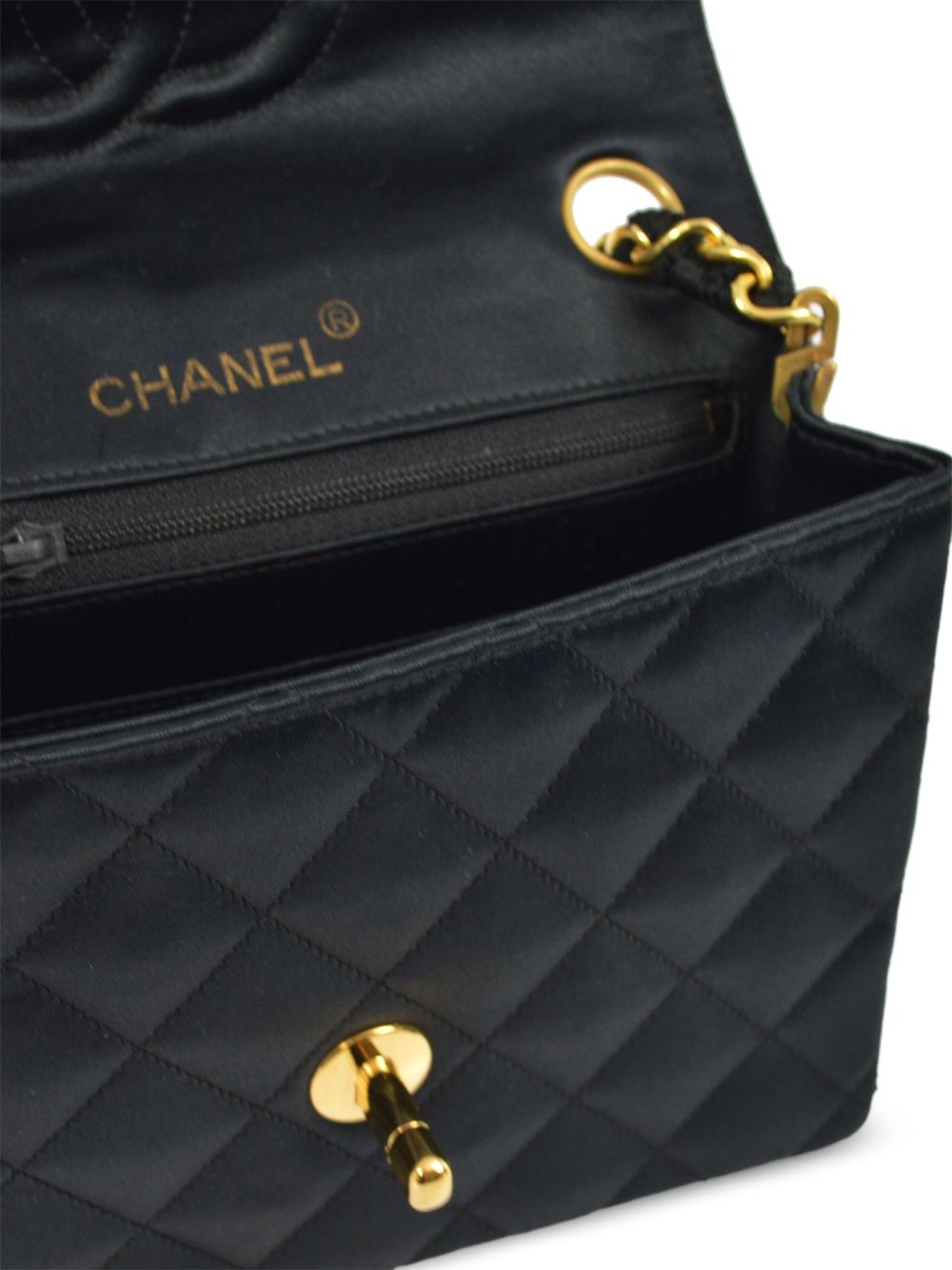 Cheap HOT SALE CHANEL 1990 mini Classic Flap square shoulder bag Women